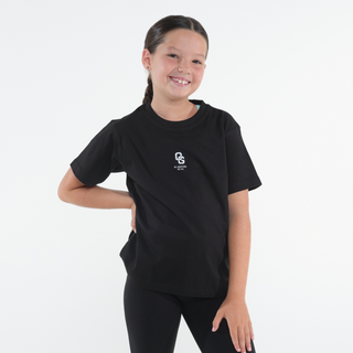 BASIC TEE (JUNIOR) - BLACK Obsessed Gymwear