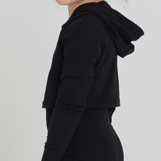 HARLEY CROPPED HOODIE (JUNIOR) - (WHOLESALE) Obsessed Gymwear