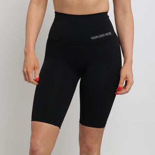INDIE REFEREE LENGTH SHORTS - BLACK (WHOLESALE) Obsessed Gymwear