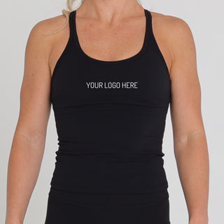 AALIYAH SINGLET - (WHOLESALE) Obsessed Gymwear