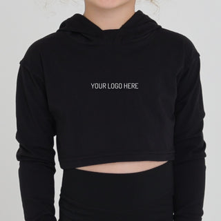 HARLEY CROPPED HOODIE (JUNIOR) - (WHOLESALE) Obsessed Gymwear