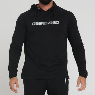 ARLO LONG SLEEVE - BLACK Obsessed Gymwear