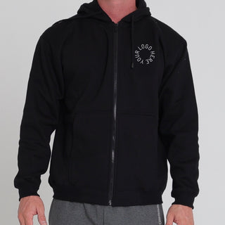 UNISEX ZIP HOODIE Obsessed Gymwear