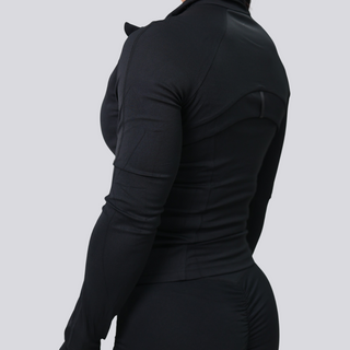 ALIGN JACKET 2.0 - BLACK Obsessed Gymwear