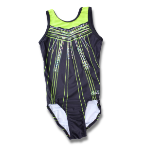 GREEN ZAP LEOTARD Obsessed Gymwear