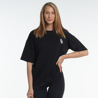 UNISEX OVERSIZED TEE - BLACK Obsessed Gymwear