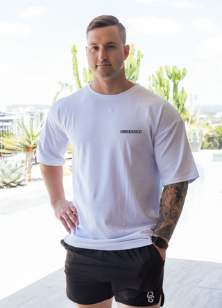 UNISEX OVERSIZED TEE - WHITE
