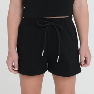 FREESTYLE SHORTS (JUNIOR) - BLACK Obsessed Gymwear