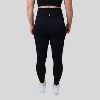 CIARA HIGH WAISTED TIGHTS - BLACK Obsessed Gymwear