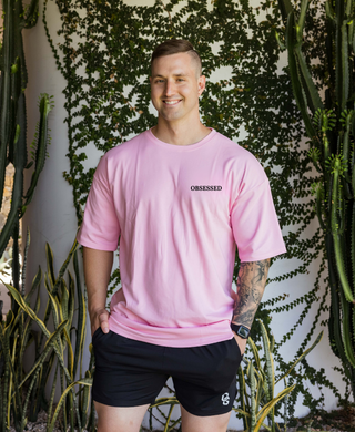 UNISEX OVERSIZED TEE - PINK