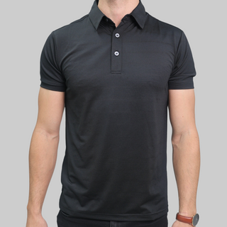 PREMIUM POLO SHIRT - BLACK