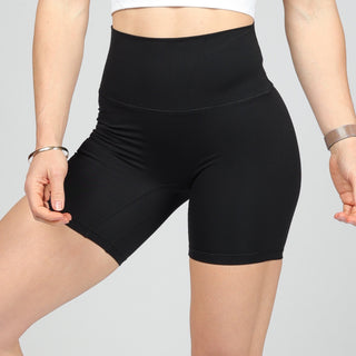 INDIE BIKE SHORTS - BLACK Obsessed Gymwear