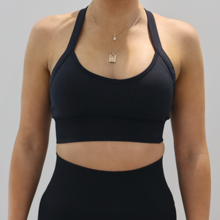 MALIBU SEAMLESS CROSSOVER CROP Obsessed Gymwear