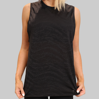 AMAYA TANK SINGLET - BLACK