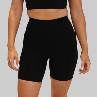 SKYLAR BIKE SHORTS (POCKETS) Obsessed Gymwear