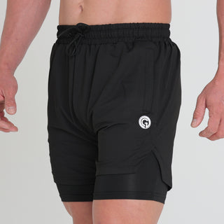 LIMITLESS SHORTS 2.0 - BLACK Obsessed Gymwear