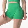 Load image into Gallery viewer, SIA RIBBED SEAMLESS SHORTS - LIME