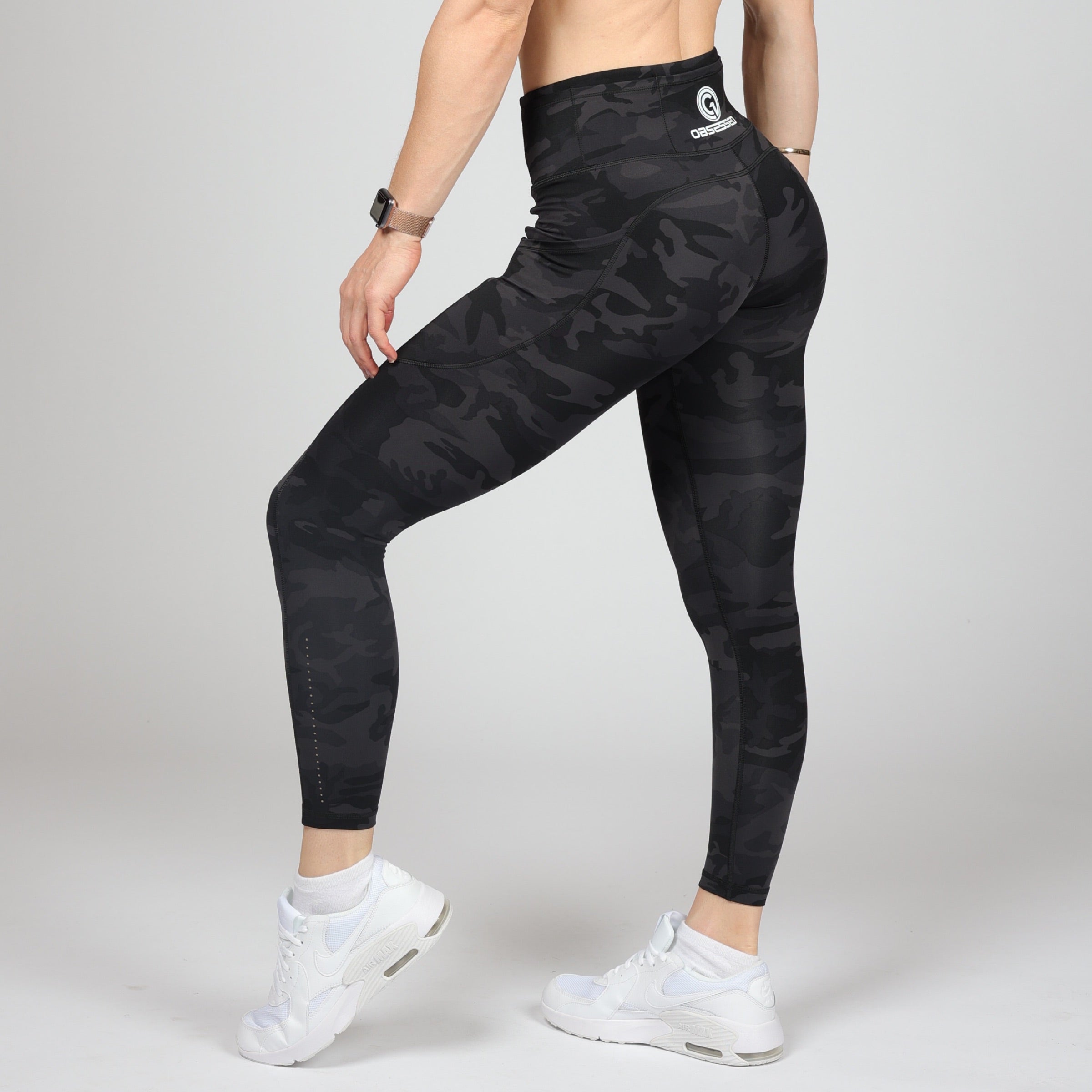 RAVEN TIGHTS - BLACK CAMO