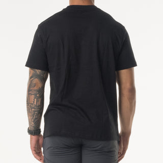 UNISEX BASIC TEE - BLACK Obsessed Gymwear