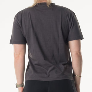 UNISEX BASIC TEE - CHARCOAL