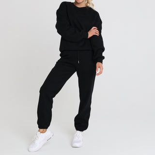 OVERSIZED SWEATER - BLACK Obsessed Gymwear