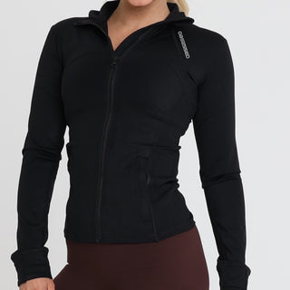 ALIGN JACKET - BLACK Obsessed Gymwear