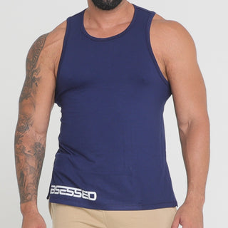 AXEL BAMBOO SINGLET - NAVY