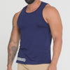 Load image into Gallery viewer, AXEL BAMBOO SINGLET - NAVY