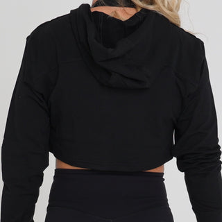 HARLEY CROPPED HOODIE - (WHOLESALE) Obsessed Gymwear