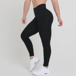 WILLOW TIGHTS - BLACK Obsessed Gymwear