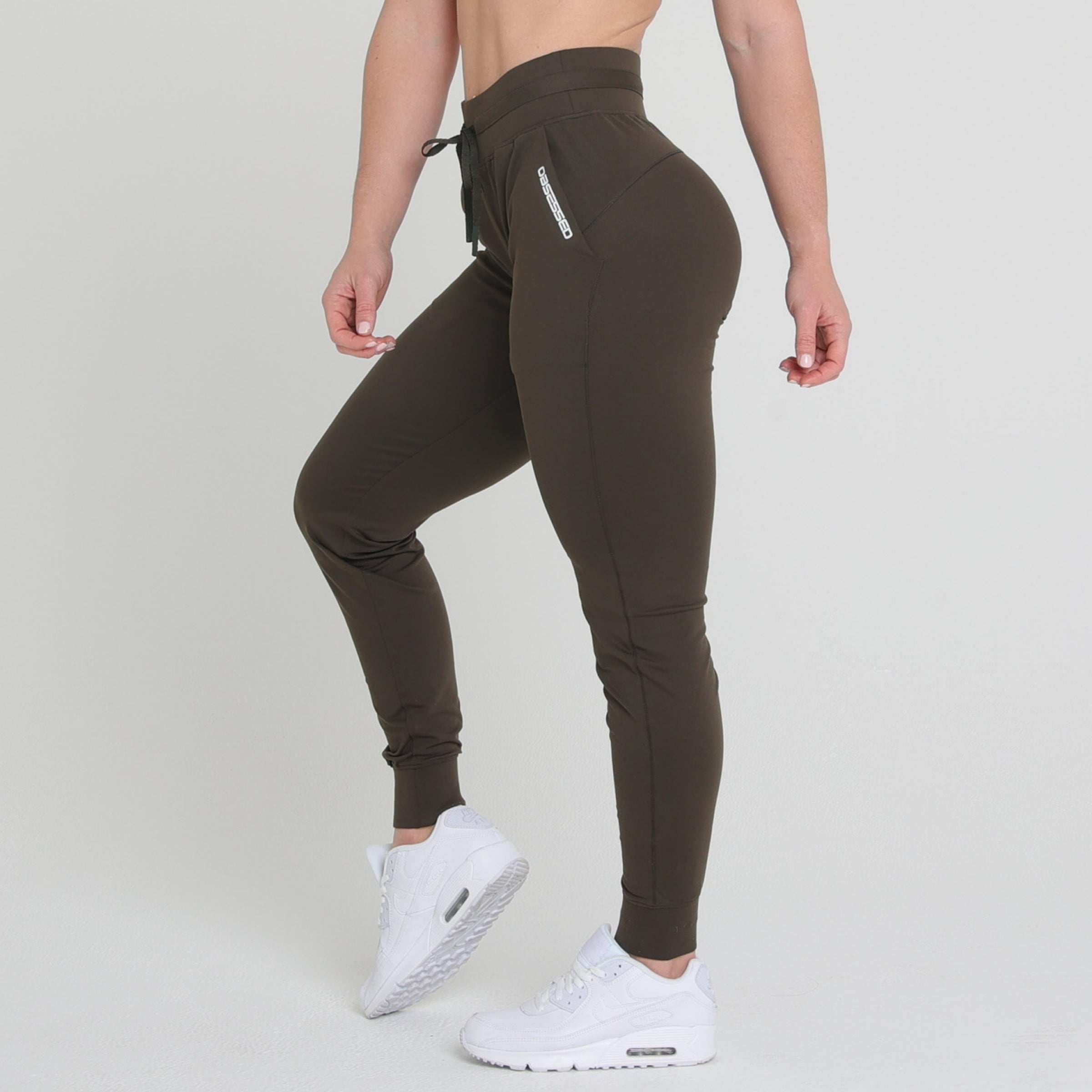 HARLOW JOGGERS - KHAKI