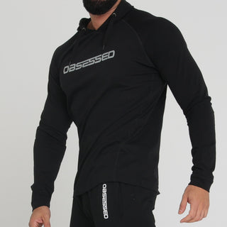 ARLO LONG SLEEVE - BLACK Obsessed Gymwear